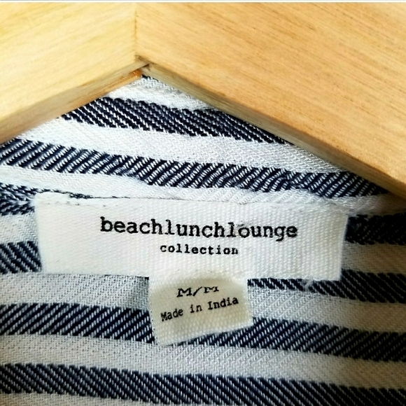 BeachLunchLounge Blue Striped Ombre Shirt - Picture 4 of 4
